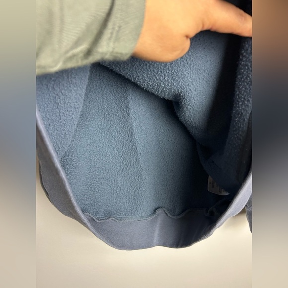 Mondetta Men's Gray Sweatshirt M Minimalist Kangaroo Pockets Fleece Neutral - Picture 7 of 13